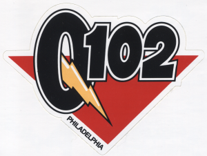 Q102 '90s logo
