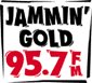 95.7 Jammin Gold logo