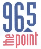 96.5 The Point logo