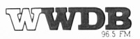 Early WWDB-FM logo